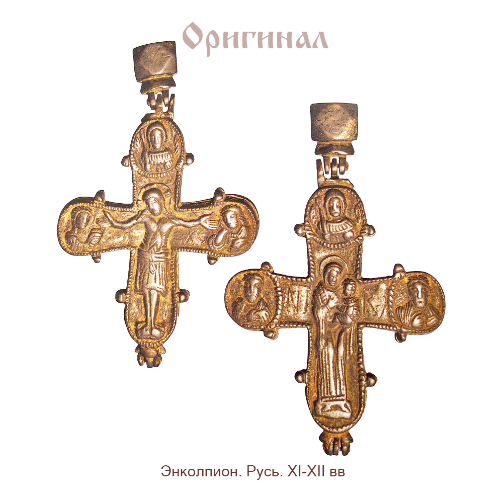 Крест «Божья Матерь с младенцем»