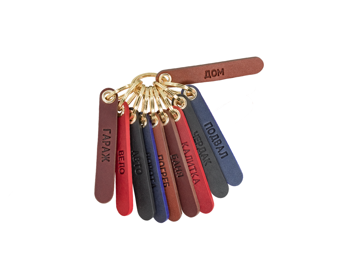 Набор брелоков для ключей "Дом"