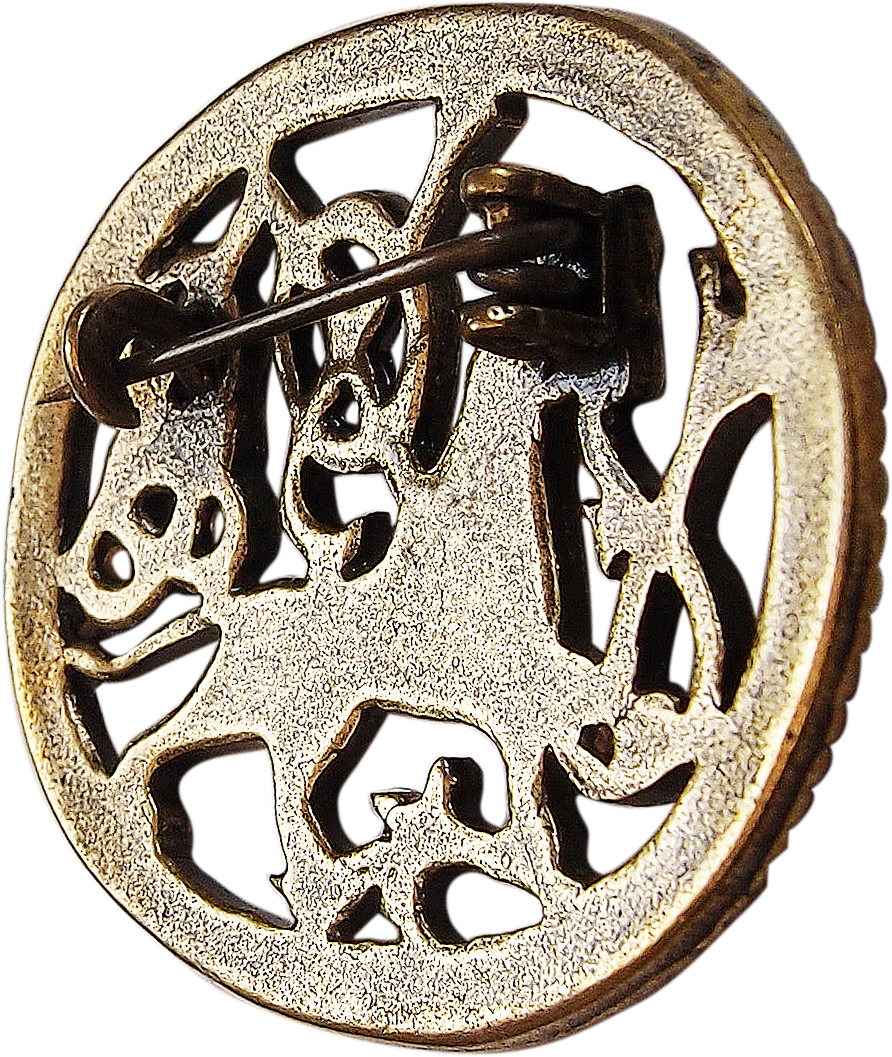 Брошь «Царь зверей»