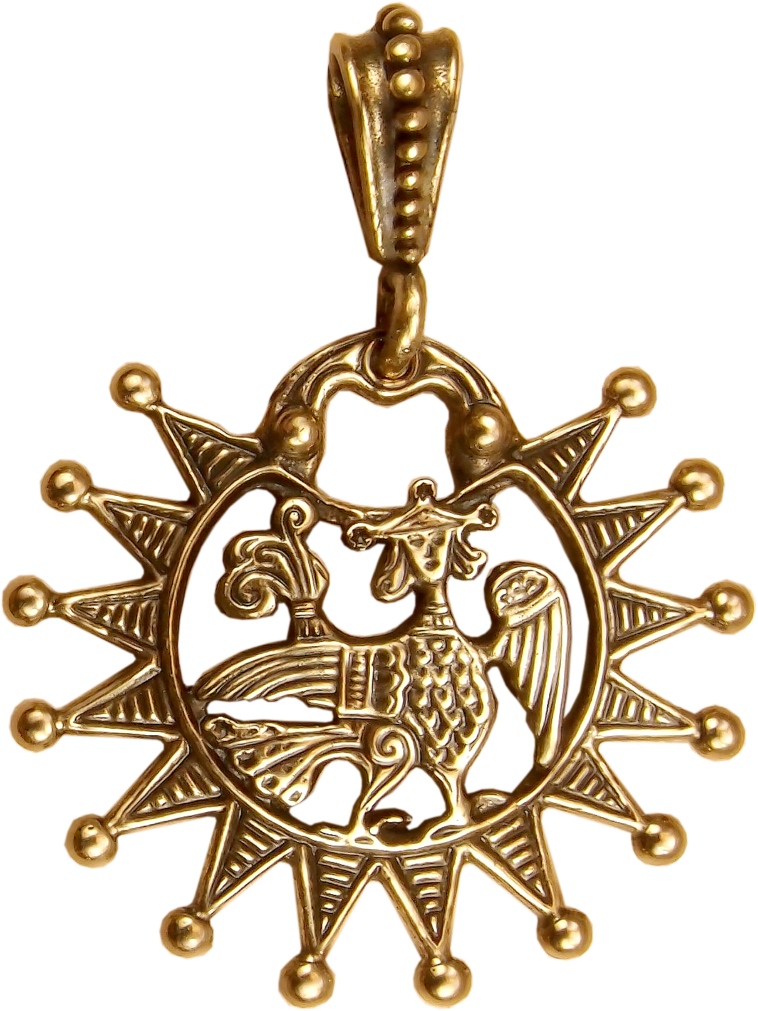 Прорезной колт «Алконост»