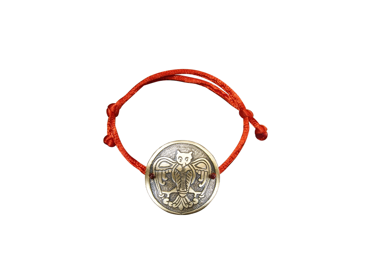 Браслет-шнурок «Сова». Тиснение