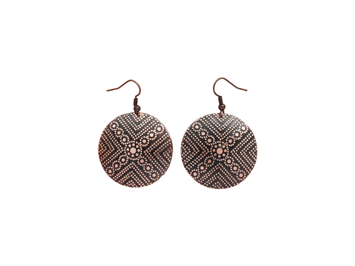 Серьги «Пашня»