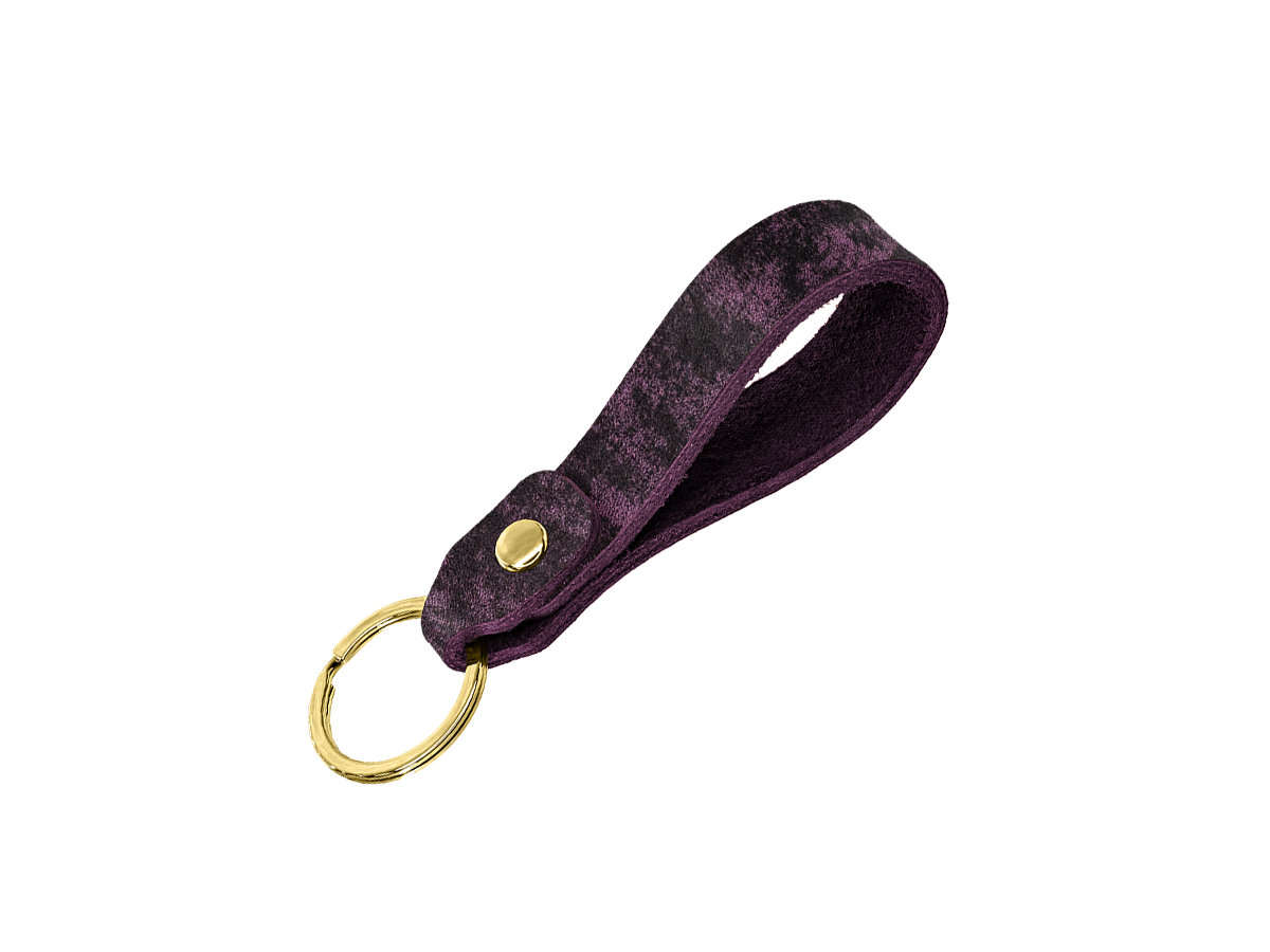 Брелок широкий натуральная кожа LOFT