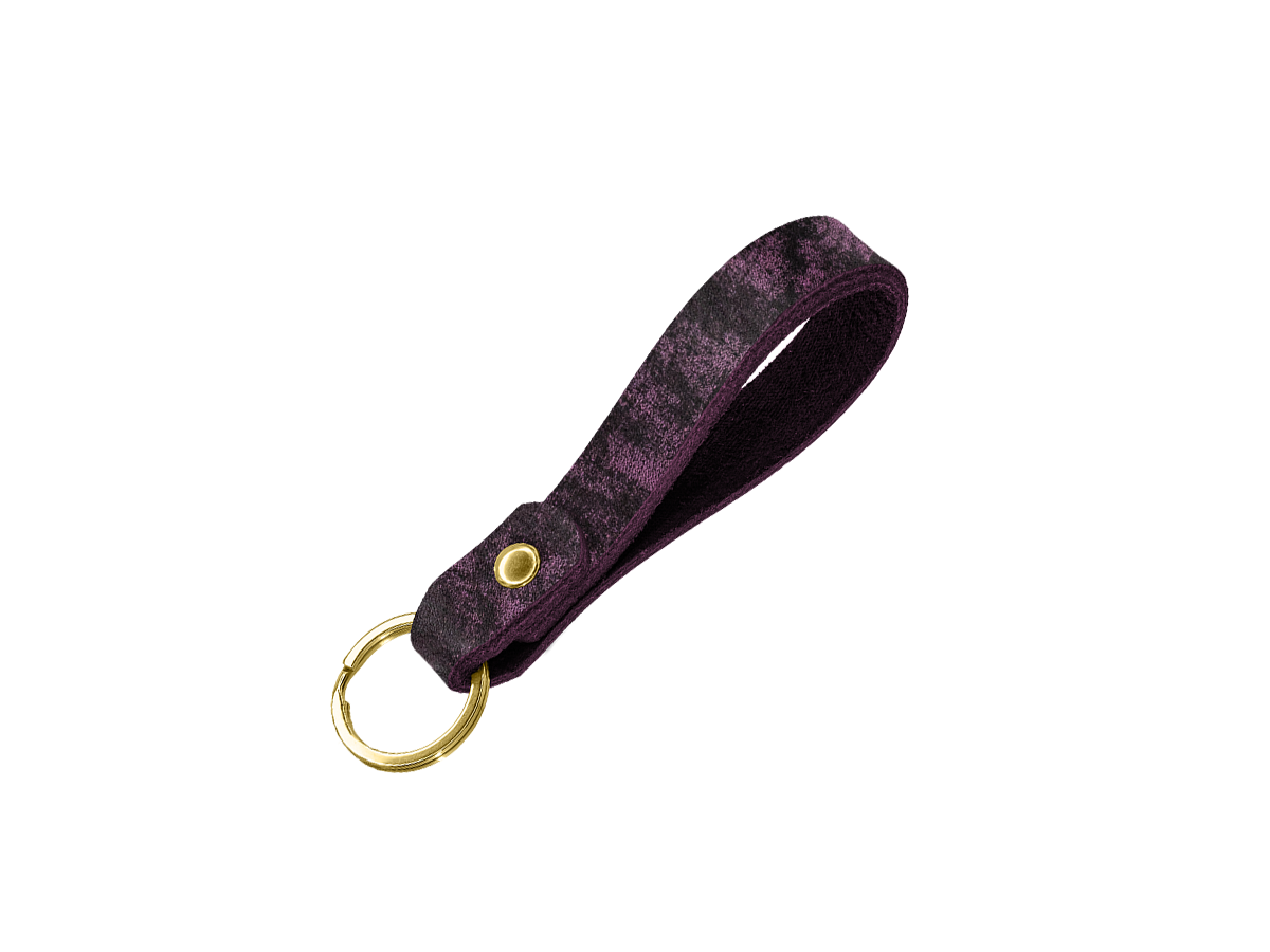 Брелок узкий натуральная кожа LOFT